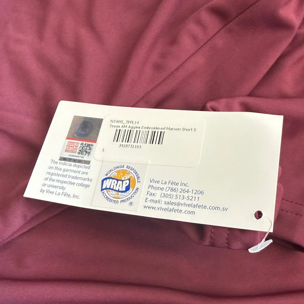 Kids’ Maroon Aggie Texas A&M Polo Shirt NWT - Picture 9 of 10